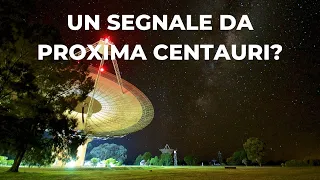 Abbiamo captato un segnale radio artificiale da Proxima Centauri?