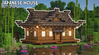 Minecraft: How to Build a Small Japanese House | Survival House Tutorial