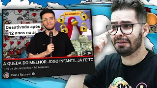 Pai Troll reagindo A QUEDA DO MELHOR JOGO INFANTIL JÁ FEITO