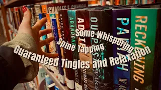 Public Library ASMR [Whispering, Tracing, Spine Tapping] 99.99% tingles