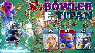 TH15 Electro Titan and Super Bowler Smash Strategy! Legend League Attacks 2022 Nov! Clash of Clans