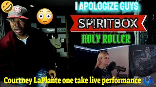 Spiritbox   Holy Roller   Courtney LaPlante one take live performance  - Producer Reaction