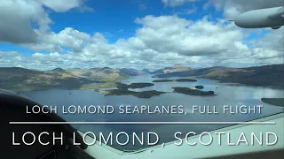 Loch Lomond Seaplanes, Island Discovery, Full Flight, Loch Lomond, Scotland 🏴󠁧󠁢󠁳󠁣󠁴󠁿[4K]