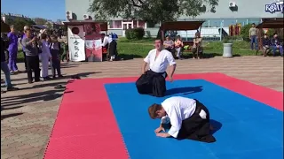 Открытый урок айкидо на набережной Комсомольска-на-Амуре, часть 3 | Aikido | 合気道