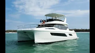 Tour the Aquila 44 Power Catamaran