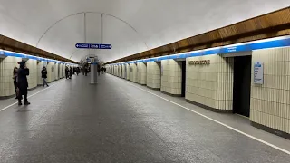 Петербургское Метро, станции 1963-69 гг./ St. Petersburg Metro stations built in 1963-69