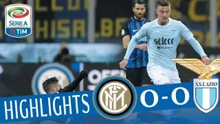 Inter - Lazio 0-0 - Highlights - Giornata 19 - Serie A TIM 2017/18