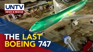 Delivery ng huling Boeing 747 jumbo jet, hudyat ng pagtatapos ng era ng ‘queen of the skies’