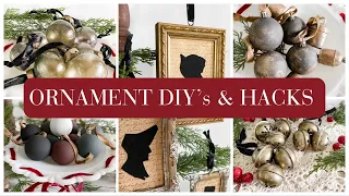 DIY Christmas Ornaments! Hacks to create popular Christmas Ornaments!