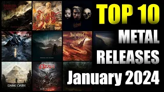 TOP 10 Metal releases 2024 January - Best Metal Albums January 2024