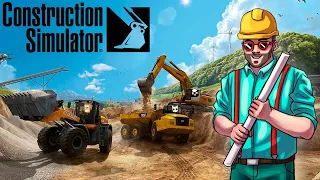 И СНОВА РАСКОПКИ! ПРОКЛАДЫВАЕМ КАНАЛИЗАЦИЮ ДЛЯ ГОСТИНИЦЫ В CONSTRUCTION SIMULATOR 22