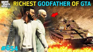 GTA 5 : THE END | RICHEST GODFATHER OF GTA IN HISTORY | LAST PART | SPECIAL SERIES #654