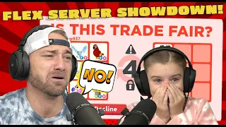 What Happened In This Flex Server Showdown That Made Mike Cry?!! Roblox Adopt Me!