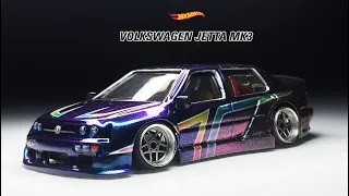 Volkswagen Jetta MK3 Diecast Custom Hot Wheels Premium