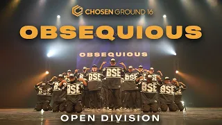 OBSEQUIOUS | Open Division | Chosen Ground 16 [FRONTVIEW]