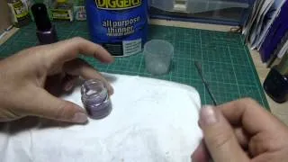 Gunpla Tutorial : Air Brushing with Nail Polish