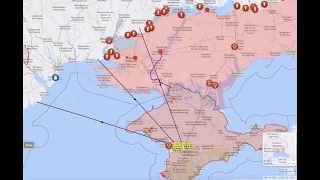 Удар по Криму.Ракети в Євпаторії. Слава Україні.