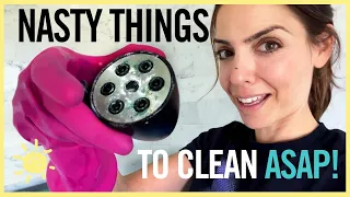 15 NASTY Things You Should Clean (but prob aren't) #satisfying