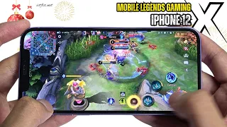 iPhone 12 Mobile Legends Gaming test Update 2024 MLBB | Apple A14 Bionic