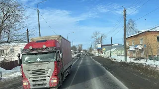 Добрался до Москвы, весёлая дорога на разгрузке!!! Встреча с Другом!!!