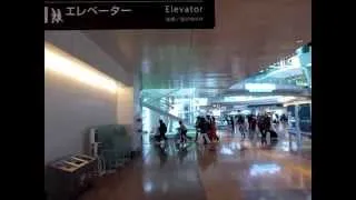 2011年3月11日　羽田空港での地震の映像