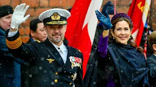 Denmark's Change of Throne celebratory service in Aarhus, Denmark