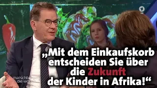 Bundesentwicklungsminister Gerd Müller bei maischberger. die woche 22.01.2020