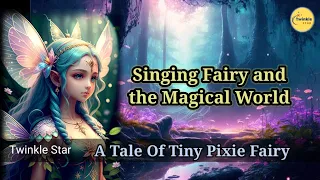 Singing Fairy And The Magical World || A Tale Of Tiny Pixie Fairy || Bed Time Stories