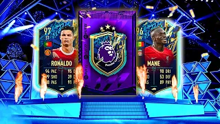 Opening 20x GUARANTEED Premier League TOTS Upgrade Packs…