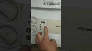 Vaillant Tek Pro вход в  SerVes,ставим время работы котла