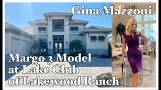 Exclusive tour of the GORGEOUS Margo III model in WILD BLUE at WATERSIDE | Lakewood Ranch, Fl