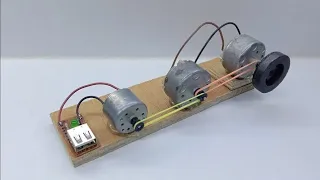 Self Running Free Energy Mobile Phone Charger Using DC Motor