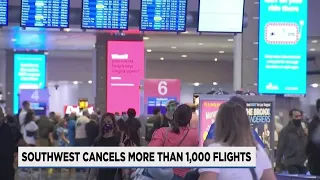 Southwest Airlines cancels more than 1,000 flights Sunday