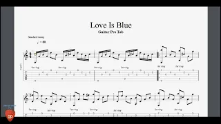 Love Is Blue - Guitar Pro Tab