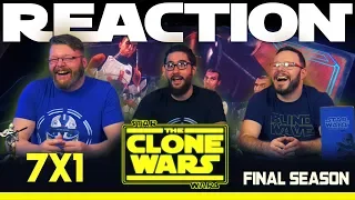 Star Wars: The Clone Wars 7x1 REACTION!! "The Bad Batch"