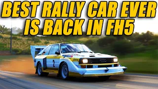 BEST RALLY CAR OF ALL TIME RETURNS TO FORZA HORIZON 5