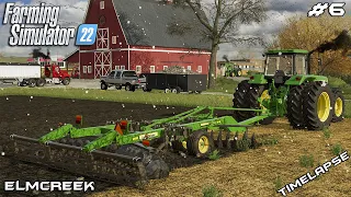 Plowing FIELD and selling CORN and STONES | Elmcreek | Farming Simulator 22 | Episode 6