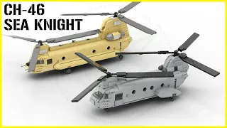 LEGO Boeing CH-46 Sea Knight | 1:33 Minifigure Scale