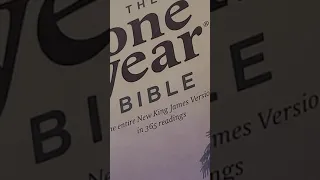 One Year Bible Reading January 31st