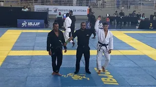 Mica Galvão - Primeira luta Vitória Open de Jiu Jitsu 2023