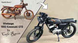 Turning a Junk Motorcycle into an Incredible Cafe Racer | Full Restoration
