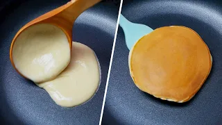 PANCAKES in just 5 minutes. FLUFFY PANCAKES WITH A SECRET | Palatable Pancakes