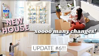 NEW HOUSE UPDATE! DECORATING! Shutters, Built Ins, Furniture, and more! | Alexandra Beuter