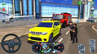 Taxi Sim 2022 🚕 💥 - Jeep 4x4 SUV Taxi Drive - Gameplay 407 - Android IOS GamePlay