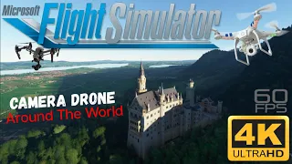 Flight Simulator 2020 (4K) / Around The World (Part 2) / DRONE CAPTURE