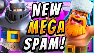 IMPOSSIBLE TO DEFEND THIS! UNFAIR MEGA KNIGHT BALLOON DECK  — Clash Royale