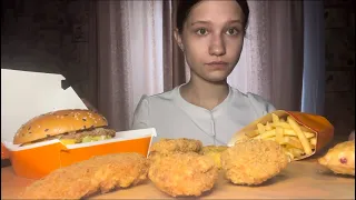 |MUKBANG|Вкусно И Точка| Отвечаю на вопросы