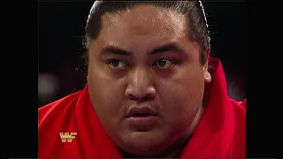 Undertaker playing Mind Games with Yokozuna on Raw