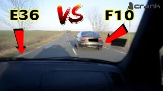 BMW F10 535i vs BMW E36 328i