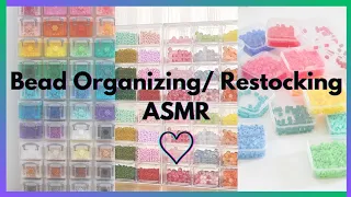 Bead Organizing/Restocking ASMR  TikTok Compilation